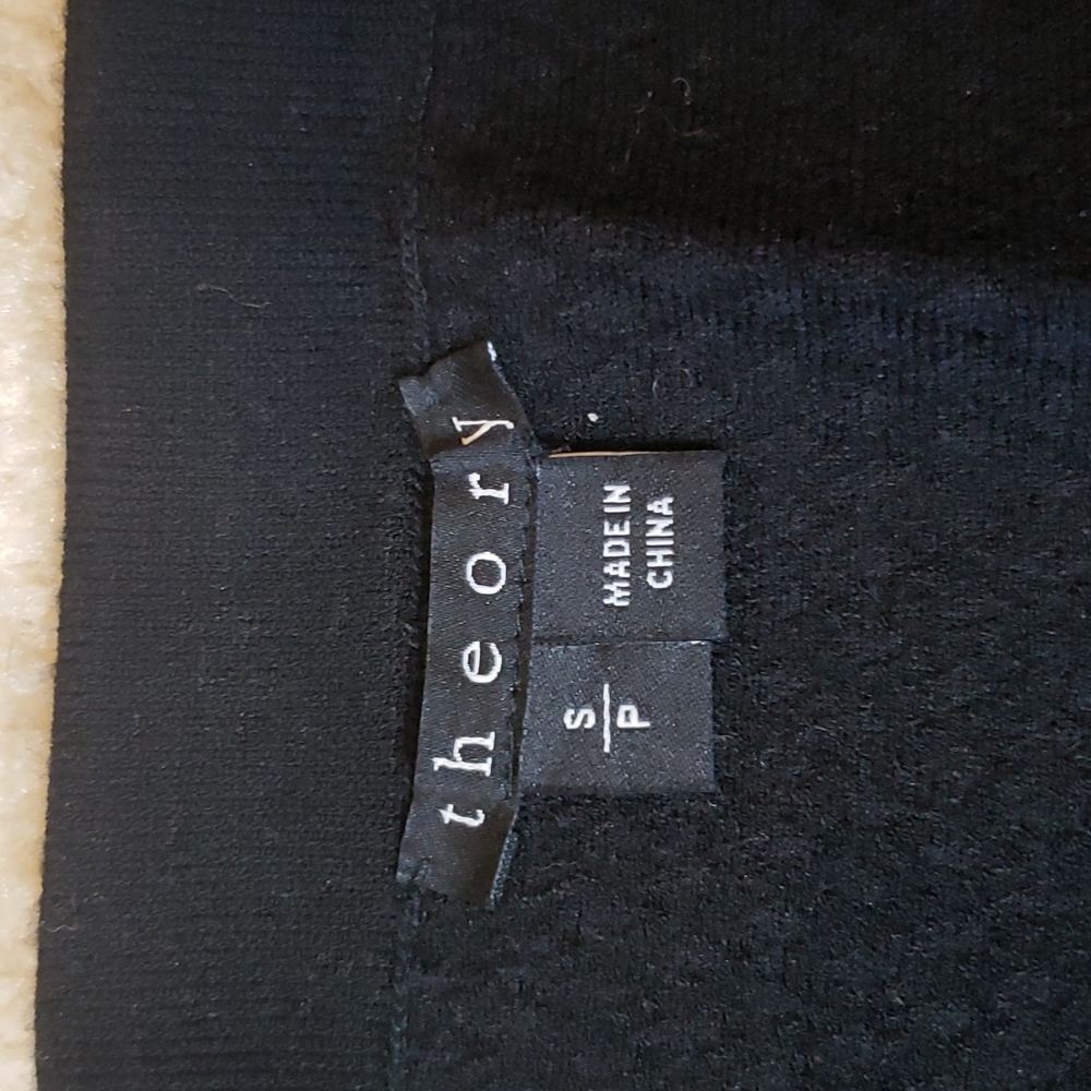 Theory Black Gida O Dream Flounce Hem Skirt Sz S - Picture 8 of 9